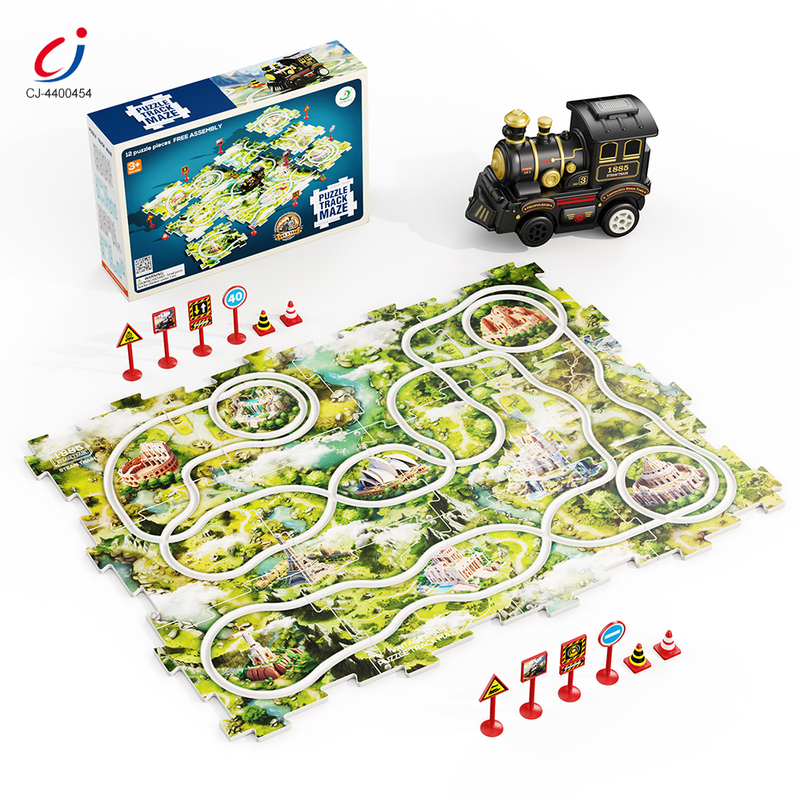 Chengji Plastic Toy Train Tracks Assembly