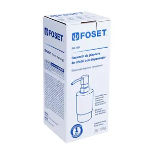 Dispenser di sapone di ricambio Master con 20 unità, finitura cromata, Riviera - Product Image 3