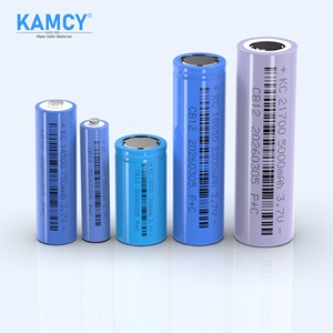 Baterias de Íon de Lítio Cilíndricas Personalizadas Kamcy por Atacado 18650 14500 10400 500mAh-3000mAh 3.7V Recarregáveis - Product Image 1