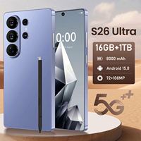 Smartphone S26 Ultra à succès transfrontalier, grand écran, compatible Android 14, achat de valeur optimale