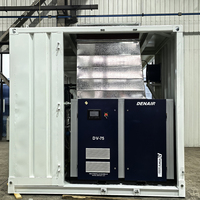 Générateur d'azote PSA entièrement automatique 70 Nm/h en acier inoxydable 304/316, pureté 97-99,999 %, avec compresseur d'air intégré