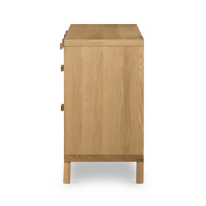 Coffre en bois massif tressé en rotin de style <span class=keywords><strong>nordique</strong></span> vintage, armoire de rangement simple, pour usage domestique - Directement de l'usine, personnalisable - Product Image 4