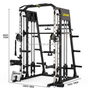Zoshine Premium Cable Crossover Machine Multi Functional Trainer Home <b>Gym</b> Strength & Muscle Building Workout <b>Equipment</b> - Product Image 2