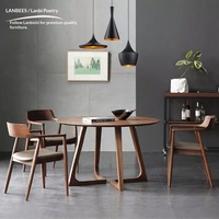 Table à manger en bois massif de chêne nordique, 6 places, mobile, personnalisable, combinaison de chaises, design en forme de V, utilisation en restaurant, gain de place