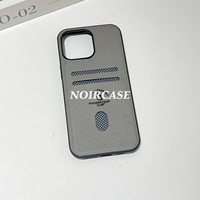 Casing HP Kulit PU Bisnis dengan Slot Kartu, Logo Embos, Anti Benturan, Model Dompet, untuk iPhone Samsung Android Grosir