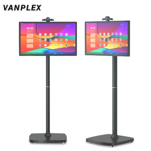 Vanplex智能可移动触摸屏27 32英寸内置触摸显示器安卓系统支持我电视