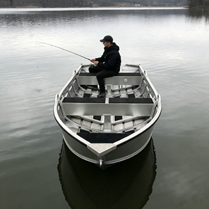 Bote de Aluminio de 2.5m con Tanque de Cebo para <span class=keywords><strong>Pesca</strong></span>, Caza de Patos, Recreación, Transporte y Trabajo, Tamaño Personalizado - Product Image 4