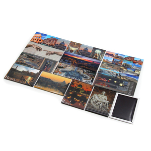 Venta al por mayor imanes de nevera Italia <span class=keywords><strong>Roma</strong></span> Ciudad del Vaticano 90*65mm 50*120mm 80*53mm imán de nevera foto personalizada imán - Product Image 6