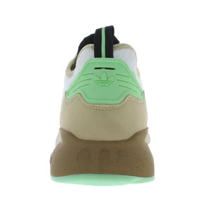 Chaussures Adidas Originals Zx 2K Boost pour hommes Couleur : Blanc/Beige/Menthe 100% authentiques - Product Image 4
