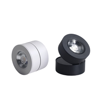 Vente en gros de spots LED de plafond réglables 220V 5W 7W 12W 3000K 4000K 6000K, montage en surface
