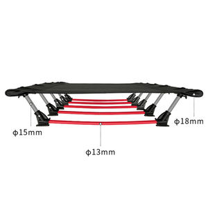 Letto da Campeggio in Acciaio Inox Portatile Pieghevole per Uso Ospedaliero Letto da Spiaggia Singolo Design da Campo Facile da Montare Capacità 150KG - Product Image 2