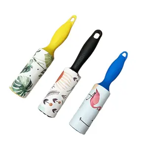 Travel Reusable Clothing Sticky Adhesive Cleaning Manual Style Mini Lint Cloth Clean House Roller Stick