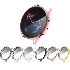Funda protectora de pantalla completa para reloj inteligente <span class=keywords><strong>Amazfit</strong></span> <span class=keywords><strong>GTR</strong></span> <span class=keywords><strong>3</strong></span> / <span class=keywords><strong>3</strong></span> pro, carcasa suave de TPU chapada a prueba de golpes - Product Image 2