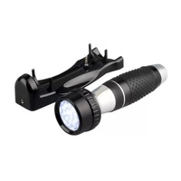Lampe torche LED puissante, lampe de secours pour chambre d'hôtel, éclairage manuel d'urgence