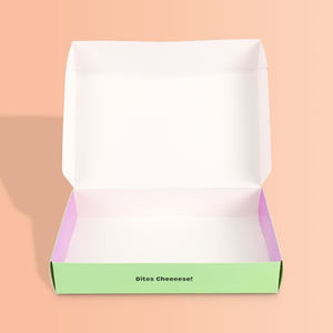 Top vente emballage de boîte de crème glacée en papier de qualité alimentaire imprimé sur une face - Product Image 6