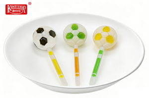 Sucettes de football, sucettes créatives en forme de ballon de football, bonbons durs aromatisés aux fruits, jouets créatifs - Product Image 4