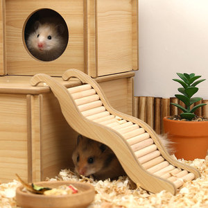 Offre Spéciale Escaliers <span class=keywords><strong>de</strong></span> Hamster multifonctionnels <span class=keywords><strong>de</strong></span> luxe en spirale en bois massif personnalisables et écologiques Fournitures pour petits animaux - Product Image 5