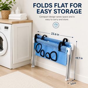 Mesa de Aseo Plegable para Mascotas Pequeñas, Hamaca de Baño para Perros con Soporte - Product Image 4