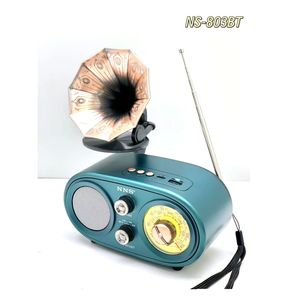 <span class=keywords><strong>2025</strong></span> Mới Nhất Mini Nns Retro Vibes Thiết Kế AM FM SW Đài Phát Thanh Loa NS-803BT DC Có Thể Sạc Lại Stereo Âm Thanh Phong Cách Cổ Điển Đài Phát Thanh - Product Image 5