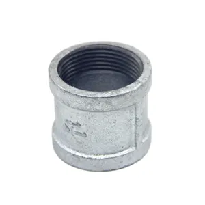 Coupling gi fittings pipe socket female with rids china supplier plumbing fittings plain socket