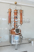 Vodka ka — appareil de distillation à l'alcool rouge, avec filtre à carbone 200l/1000l, pour alcool et boissons alcoolisées, sur mesure