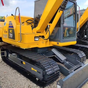 Excavadora de cadenas Komatsu usada, modelo 2020, 7 toneladas de peso operativo, capacidad de la cuchilla de 0.32 m³, buen estado, Japón. - Product Image 2