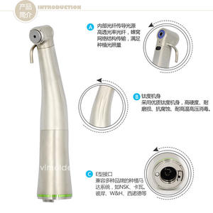 Pieza de Mano Dental 20:1 con Fibra Óptica, Pieza de Mano de Implante con Curvatura de Desaceleración, Máquina de Curvado para Implantes Dentales - Product Image 2