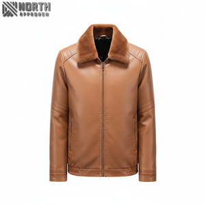 Haute qualité imperméable hommes produits d'hiver 2025 coton veste personnalisée hommes en cuir Bomber veste Racer Bomber veste personnalisée - Product Image 1