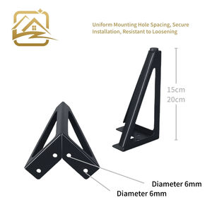 Patas de sofá modernas de metal dorado con corte triangular de 15cm/20cm, patas de hierro duraderas para sofá, cama y armario. - Product Image 3