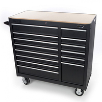 Armoire à outils de réparation de voiture personnalisée en usine à bas prix Établi mobile Boîte à roulettes Coffre Mouvement facile