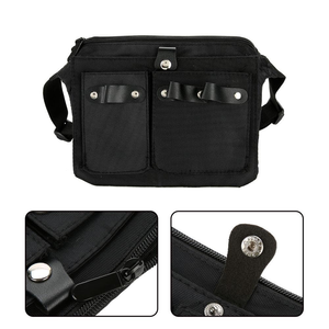 Borsa Professionale per Parrucchieri, Grande Capacità, Organizer per Trucco con Tracolla e Cintura, Pochette da Viaggio - Product Image 4