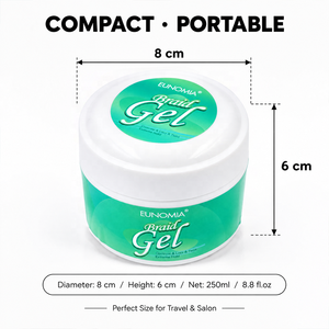 Gel Tresse et Twist Soigné avec Logo Personnalisé pour une Tenue Extrême Conditionnement Confiture de Cheveux Brillante pour Tressage Gel Coiffant Extrême de Marque Privée - Product Image 4