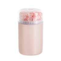 Nouveau Diffuseur Humidificateur à Fleurs Éternelles Compact Portable USB Alimentation Voiture Ultra-Silencieux Hydratant Fonction Minuterie