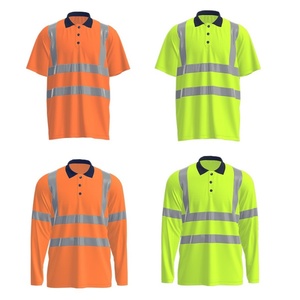 Summer Breathable Short-sleeve Reflective Safety <strong>T</strong>-<strong>shirt</strong> for Outdoor Sanitation <strong>Workers</strong> - Product Image 3