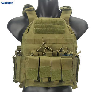 Chaleco Táctico Oxford <span class=keywords><strong>de</strong></span> Precio Económico, Chaleco Portaplacas con Diseño <span class=keywords><strong>de</strong></span> Estructura Duradera para Entrenamiento y Uso en Exteriores - Product Image 6