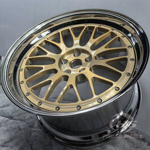 2 piezas forjadas de ruedas personalizadas cromadas 18-24 pulgadas 5x5x120 112 5x130 llanta para Benz <span class=keywords><strong>BMW</strong></span> M3 M4 M5 M6 <span class=keywords><strong>M7</strong></span> G80 G82 modelo Y Carrera S 991 997 - Product Image 6