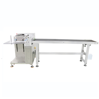 Machine d'étiquetage automatique à ventouse avec PLC et moteur pour emballage en caisse en bois, sacs en plastique souple et pochettes – Système d'étiquetage plat