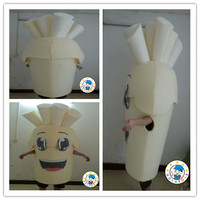 Costumes de mascotte HOLA personnalisés en forme de poubelle bleue - Matériel EVA, casque de carnaval unisexe pour adultes, thème de dessin animé imprimé