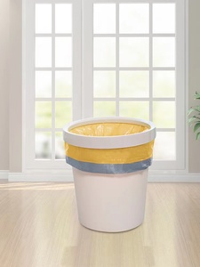 Compostable nhựa rác bin túi dây kéo túi máy làm - Product Image 2
