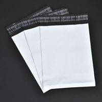 Sacs Postaux Publicitaires Noirs Recyclés Exprès Personnalisés avec Logo pour Vêtements, Enveloppes d'Expédition Fiables