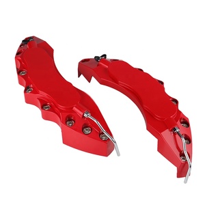 JDMotorsport88-cubiertas de pinza de freno grande, diseño de 9 pernos, ABS, rendimiento de coche, Color Rojo - Product Image 4