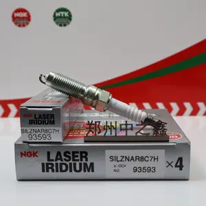 Vela de ignição NGK 93593 SILZNAR8C7H HYFS093YEC Original NGK Platinum Iridium, adequada para carros Focus 1.0T, genuína