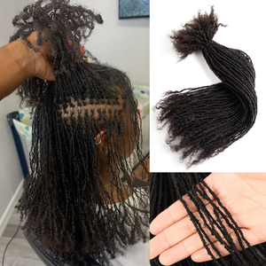Extensiones de Cabello Humano Originea a Bajo Precio, Sister Locks, Microlocs, Extensiones Permanentes, Cheveux Naturel para Mujeres Negras - Product Image 1