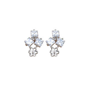 Pendientes de Plata S925, Estilo Largo, con Borla Li Bingbing, Soporte Hueco para Perlas de 8-9 mm, Accesorio DIY con Incrustaciones, Personalizable, 1190 - Product Image 5