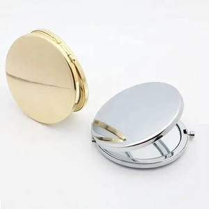 Biểu Tượng Tùy Chỉnh Vòng Double Side Kim Loại Pocket Gương Cầm Tay Mini Gương - Product Image 4