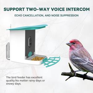 Abreuvoir automatique pour oiseaux de compagnie Bouteille d'eau Tasse en plastique Abreuvoir pour oiseaux avec caméra - Product Image 2
