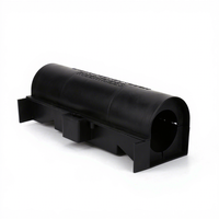ANTOUR ATMT-10 Boîte de contrôle de souris écologique sans batterie, légère, en forme rectangulaire, en plastique solide, répulsif pour souris et rats