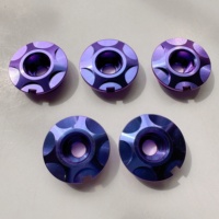 Vente en gros Alliage de titane Gr.5 Torx Star Hexagon Socket Bolt Moto Titanium Handle Balance Block Modification