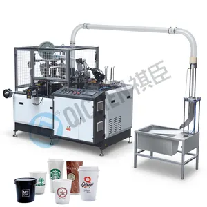 Business Machine 2023 Super Sept Full Automatic Paper Cup Making Machine Coffee Paper Cup Forming ZBJ-OC12