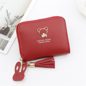 <span class=keywords><strong>Portafoglio</strong></span> da <span class=keywords><strong>donna</strong></span> personalizzato in pelle Pu con fermasoldi alla moda - Product Image 5